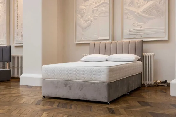 MMG Divan Beds with Panel Headboard in Stock - Image 2